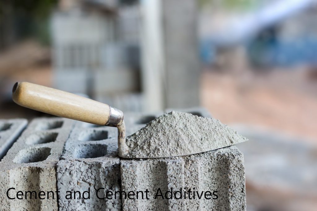 cements and cement additives